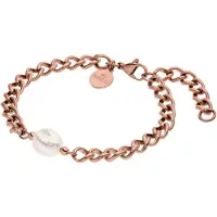 Purelei Structure Armband Rosegold Maat: OS | Armbanden Outlet | Dames | Wit