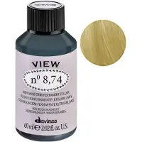 Davines high shine demi permanent color View 60ML 8.74 Beige Copper Light Blonde