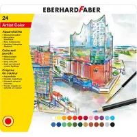 Faber-Castell Eberhard Faber aquarel kleurpotloden (24 stuks)