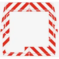 Avery Dennison Chevron Renault Master 2019 achterkant Klasse 2 |