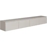 Selsey TV-meubel Kate zwevend 200cm | mdf beige 200x28x31 cm tv-meubels | NADUVI