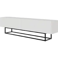 Selsey TV-meubel Vesper | spaanplaat wit 175x46x31 cm tv-meubels | NADUVI