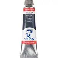 Talens Acrylverf Grijs - Acrylpaint - 708 Paynesgrijs - Acrylic Verf Paint - Acrylaatverf - Grijze Hobbyverf - Watergedragen Verf - Sneldrogende Pigmentrijke Verf - 40ml