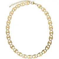 Notre-V Dames Sieraden Ketting Schakel #5 - Goudkleurig - Maat ONESIZE
