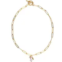 Notre-V Dames Sieraden Omss22-016 - Goudkleurig - Maat ONESIZE
