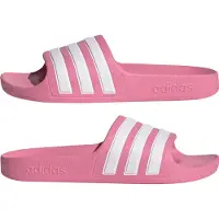 Adidas Strand-/badschoen 'Adilette Aqua' pink / wit