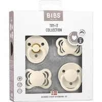 BIBS - Try it Collection - Fopspenen Fase 2 - Ivory - 4 stuks