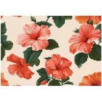 WALLARENA - Behang 250x175 cm - Fotobehang - Vliesbehang - abstracte bloemen - voor slaapkamer en woonkamer - halfmatte afwerking