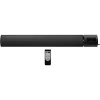 TIM. TIM Terrasverwarmer Elektrisch - Terrasverwarmer - Infrarood Verwarming - 3 Standen - 2 in 1 - Zwart - 124cm x 7cm x 15cm