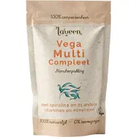 Laveen Vega Multi Compleet Navulverpakking – Multivitamine capsules - 30 capsules - bevat Vitamine B12, Vitamine D & IJzer - Vegan - 100% natuurlijk