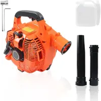 TIM. TIM Bladblazer Benzine - Bladblazer - Bladblazers Met Accu - Bladblazers - Bladblazer Benzine - Oranje - 30cm x 30cm x 20cm