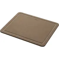 ComBekk Snijplank met sapgeul Medium - 100% Gerecycled - Microplasticvrij - Antibacterieel - Vaatwasserbestendig - 20 x 30 cm - bruin