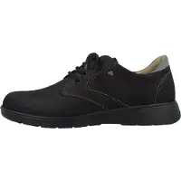 Finn Comfort Veterschoen 'Schnürschuh Herren 01321 901757 Echtleder in schwarz' zwart
