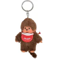 Monchhichi Monchichi sleutelhanger rood Jongen