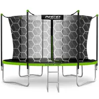 Neo-Sport - Trampoline - 404cm - Binnennet - Met ladder