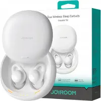 JOYROOM JR-TS2, True Wireless Stereo (TWS), Slaapkoptelefoon, Oordopjes met microfoon, Wit