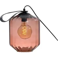 Masterlight Tafellamp Porto Carry Met Jagger Red Glas