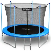 Neo-Sport Serie - Tuintrampoline - 183 cm - Stabiele Constructie - Inclusief Veiligheidsnet en Ladder