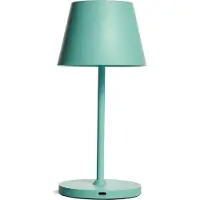 ROLF KERN LED Club Mini Tafellamp - Bureaulamp dimbaar en draadloos - ideaal voor camping / terras - Nachtlamp slaapkamer - met touch dimbaar - 2700K - IP54 -Turquoise