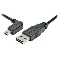Eaton UR030-006-LAB USB-kabel 1,83 m USB 2.0 USB A Mini-USB B Zwart