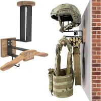 OEM Tactical Gear Wall Mount, Motorfiets Helm Houder Stand Jas Hanger Plaat Carrier Rack Display Organizer voor Politie Voetbal Fietsen Pak