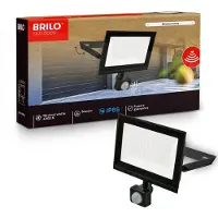 Briloner VARO 4055015 LED-buitenlamp (wand) 50 W Lichtkleur (naam): Neutraalwit