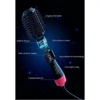 Italian Design 360 Tourmalin Airbrush Gladstrijkende borstel | zwart