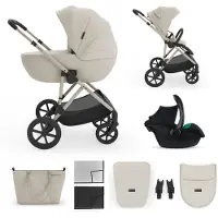 Kinderkraft Kinderwagen Prime3 PRO 3-in-1 Beige
