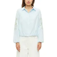s.Oliver Blouse lichtblauw / groen / lichtgroen