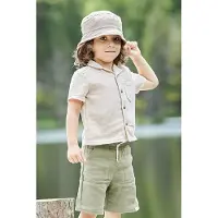 Maximo - Kid's Mini Shorts - Short 110, groen