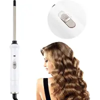 VHV - Krultang - Mini 9 mm krultang voor kleine krullen - Keramische stylingtool, compact en professioneel - Voor salon, reis en thuisgebruik - 9 mm