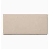 Odol-Plusz Palletkussen Rugkussen 120x40 cm Beige Linnenlook - Paletkussen voor Palletbank - UV Waterafstotend - Afneembare Hoes