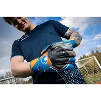 Uhlsport Keepershandschoenen Soft Pro - Blauw/Oranje/Wit