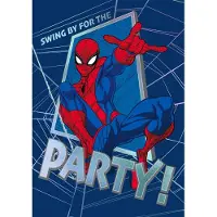 Hallmark Wenskaart uitnodiging spiderman 6 stuks
