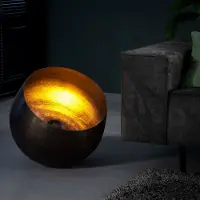 Lyora Industriële floodlight Basket Ø 50cm - zwart nikkel