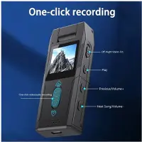 Zandona 1080P HD Camcorder Camera Body Recorder Camera Kleine 180 Groothoek Roterende Fietscamera Sport DV Auto DVR