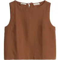 Marc O'Polo Relaxed fit blousetop van puur linnen