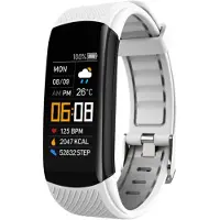 INF Activiteitenarmband / Fitnessarmband / Hartslagmeter White