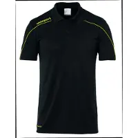 Uhlsport Stream 22 Short Sleeve Polo Zwart L Man