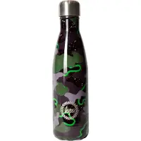 Hype 500ml Thermische Waterfles | Groene Camouflerende RVS Geïsoleerde Lekvrije