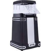TIM. TIM Popcorn Machine - Popcorn maker - Popcornmais Machine - Zwart - 14cm x 26cm x 14cm