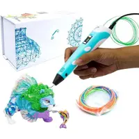 TIM. TIM 3D Pen Starterspakket - 3D Pen - Blauw - 12cm x 20cm x 5cm