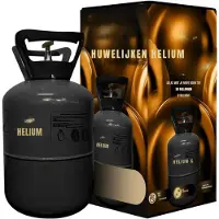 TIM. TIM Helium Tank voor Ballonnen - Helium Tank - 30 ballonnen - Zwart - 50cm x 50cm x 30cm; 15 kg