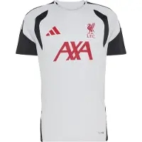 Adidas Tricot 'Liverpool FC 26/27 Tiro' lichtgrijs / rood / zwart