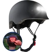 R2B Fietshelm voor Volwassenen met LED Verlichting met Voor & Achterlicht