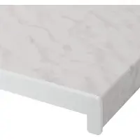 vidaXL Raamdorpel Marmeren textuur 100 x 30 x 4,5 cm PVC