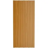 vidaXL Dakpaneel 36 st Naturel 100 x 45 cm Verzinkt staal
