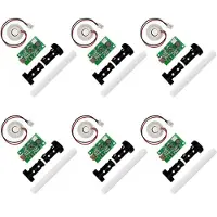 Typecat 6-pack DC 5V USB-bevochtiger, vernevelingsschijf, micro-interfacedrive