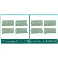Typecat 8PCS Mop Doek voor Kobold SP7 SP600 SPB100 Stofzuiger Vervang Microvezel Reinigingsdoeken Herbruikbaar Wasbaar