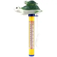 Typecat Cartoon zwembadthermometer drijvend zwemmen buiten binnen bad water P